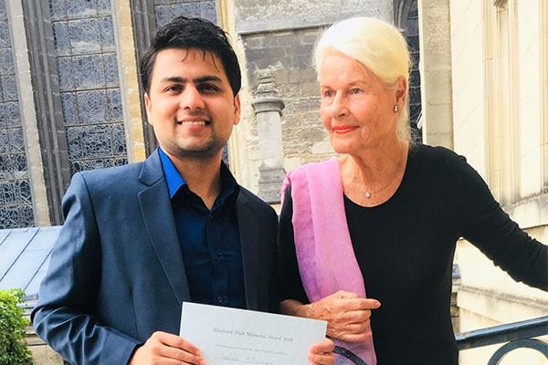 Double success for SOVS PhD student